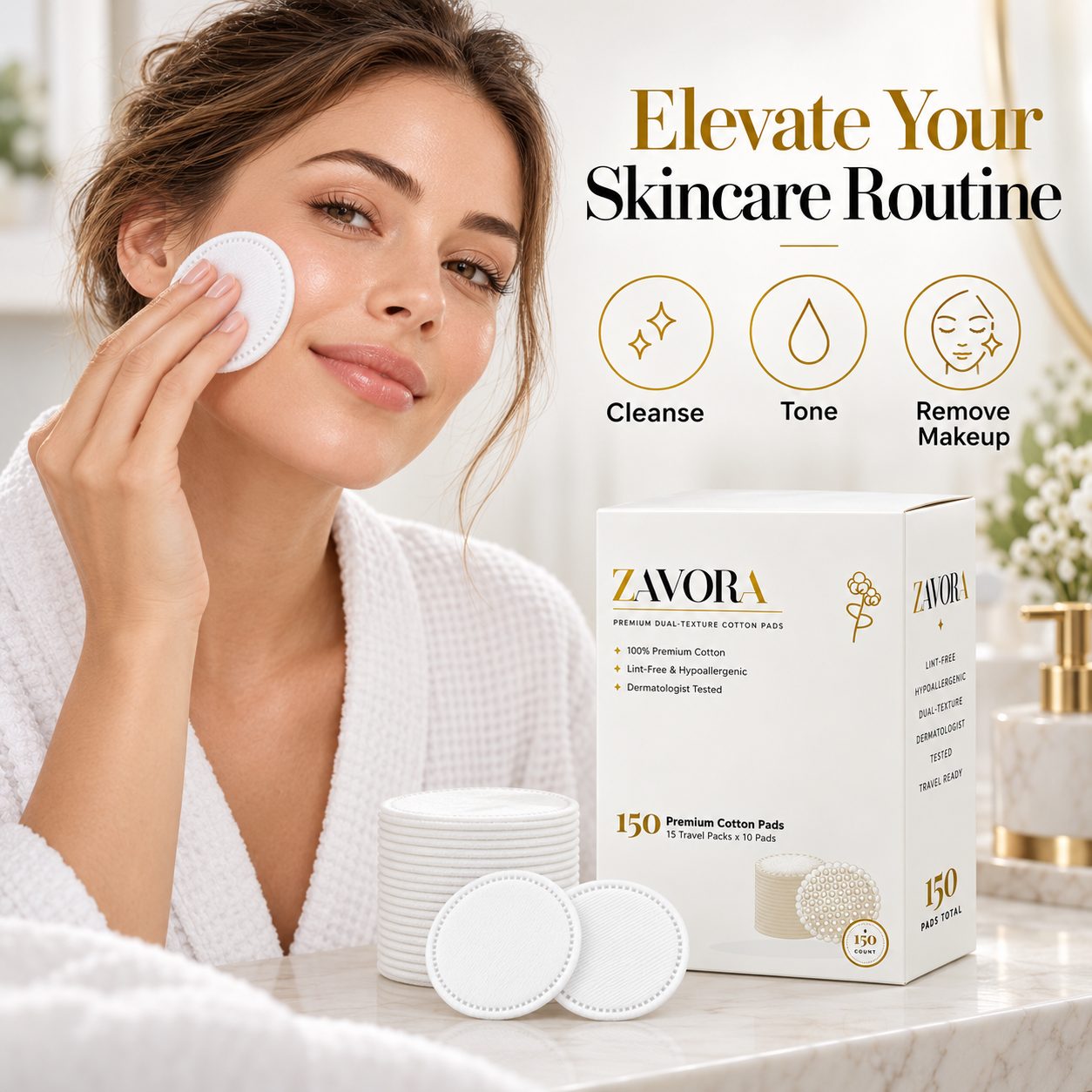 Cotton pads ritual